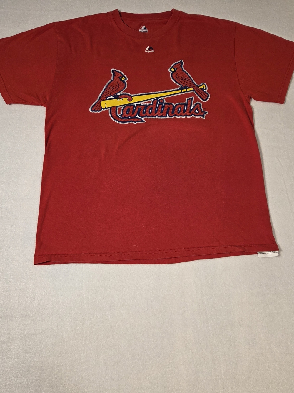 St. Louis Cardinals Red Wainright 50 Logo Tee - Men's Short Sleeve Shirt